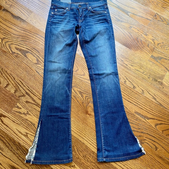 Textile by Elizabeth & James Split Flare Jeans 26 - Picture 3 of 11